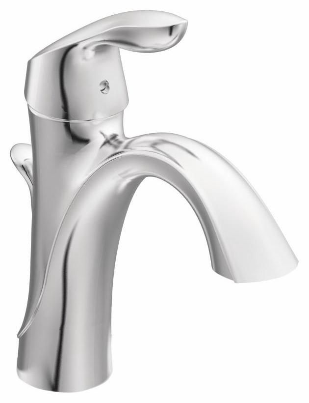 MOEN EVA LAV FAUCET SINGLE HANDLE CHROME