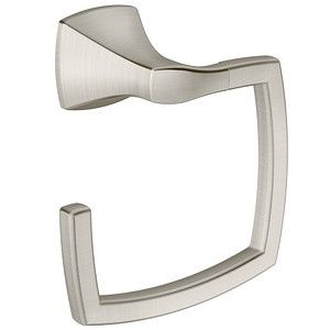 MOEN VOSS TOWEL RING BRUSHED NICKEL