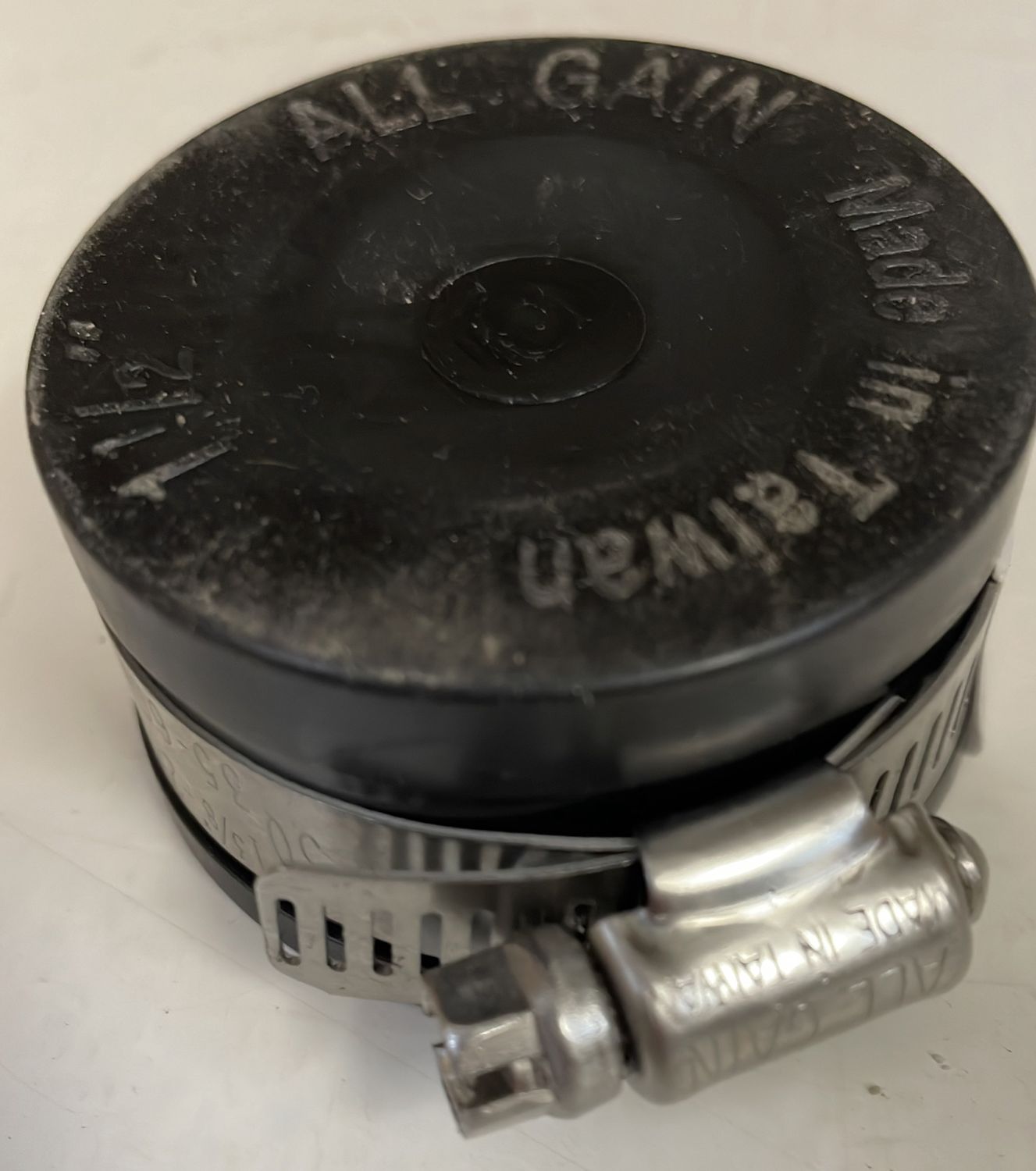 RUBBER TEST CAP 11/2