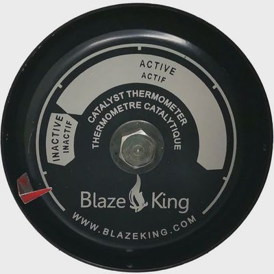 "BLAZEKING CATALYTIC THERMOMETER 4"" LONG, 120-0342-E"