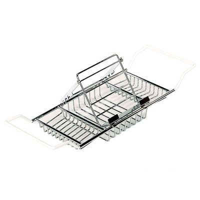 TAYMOR BATHTUB CADDY W READING RACK