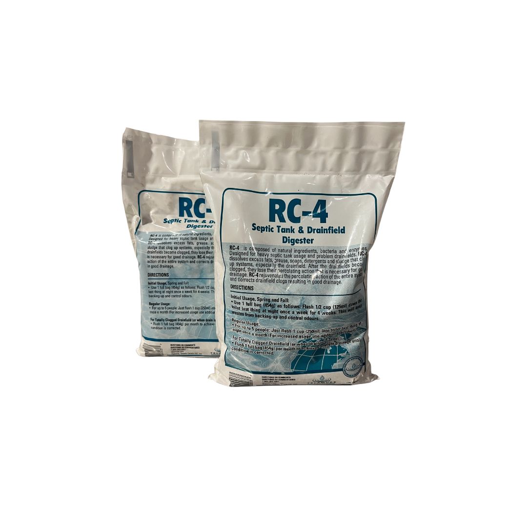 RC-4 SEPTIC TANK &amp; DRAINFEILD CLEANER, RC4