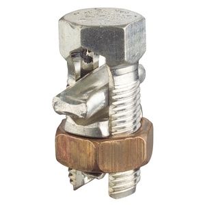 SPLIT BOLT COPP/ALUM 4/0-4