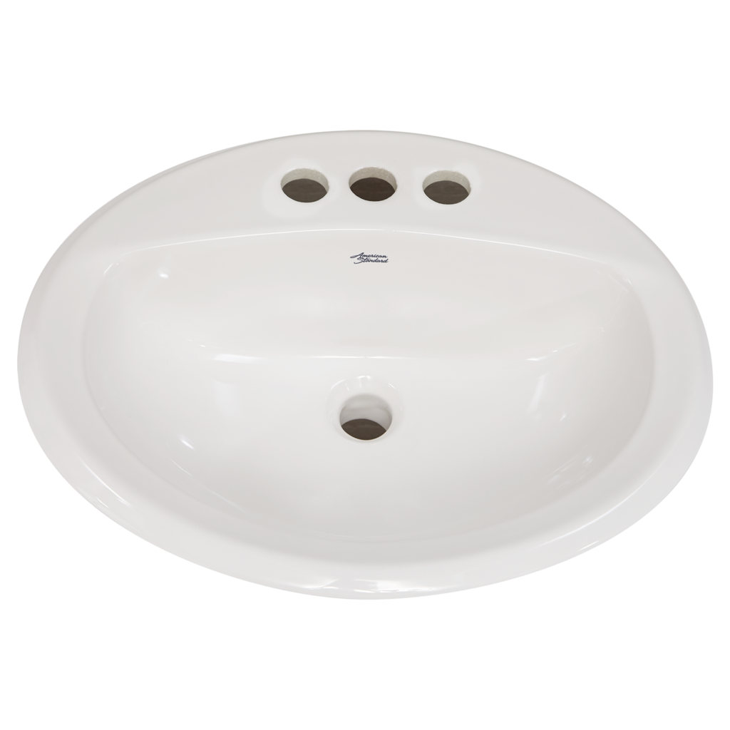 AM STD LAV 4" AQUALYN WHITE CHINA