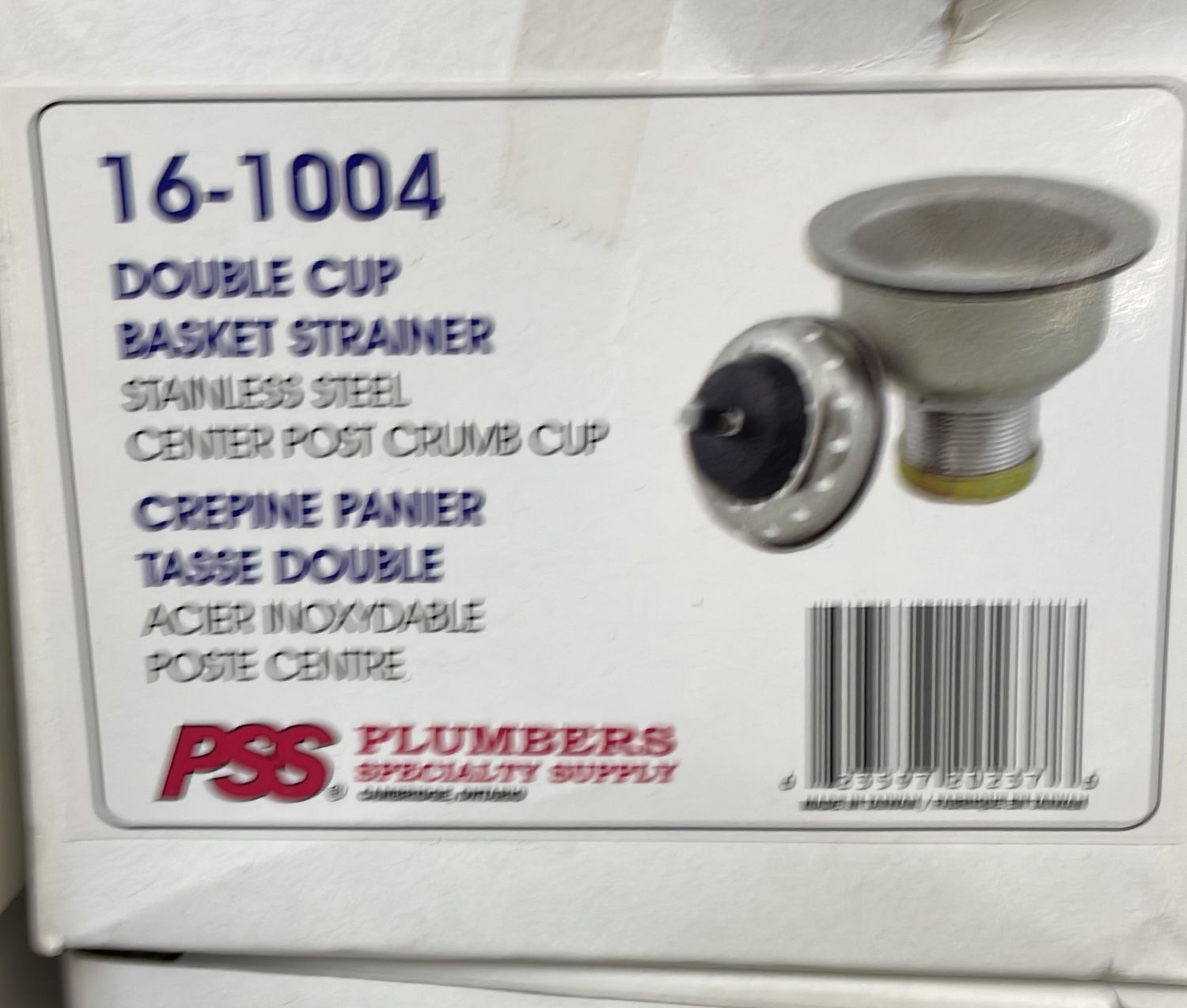 BASKET STRAIN 16-1004 NO TAIL PIECE