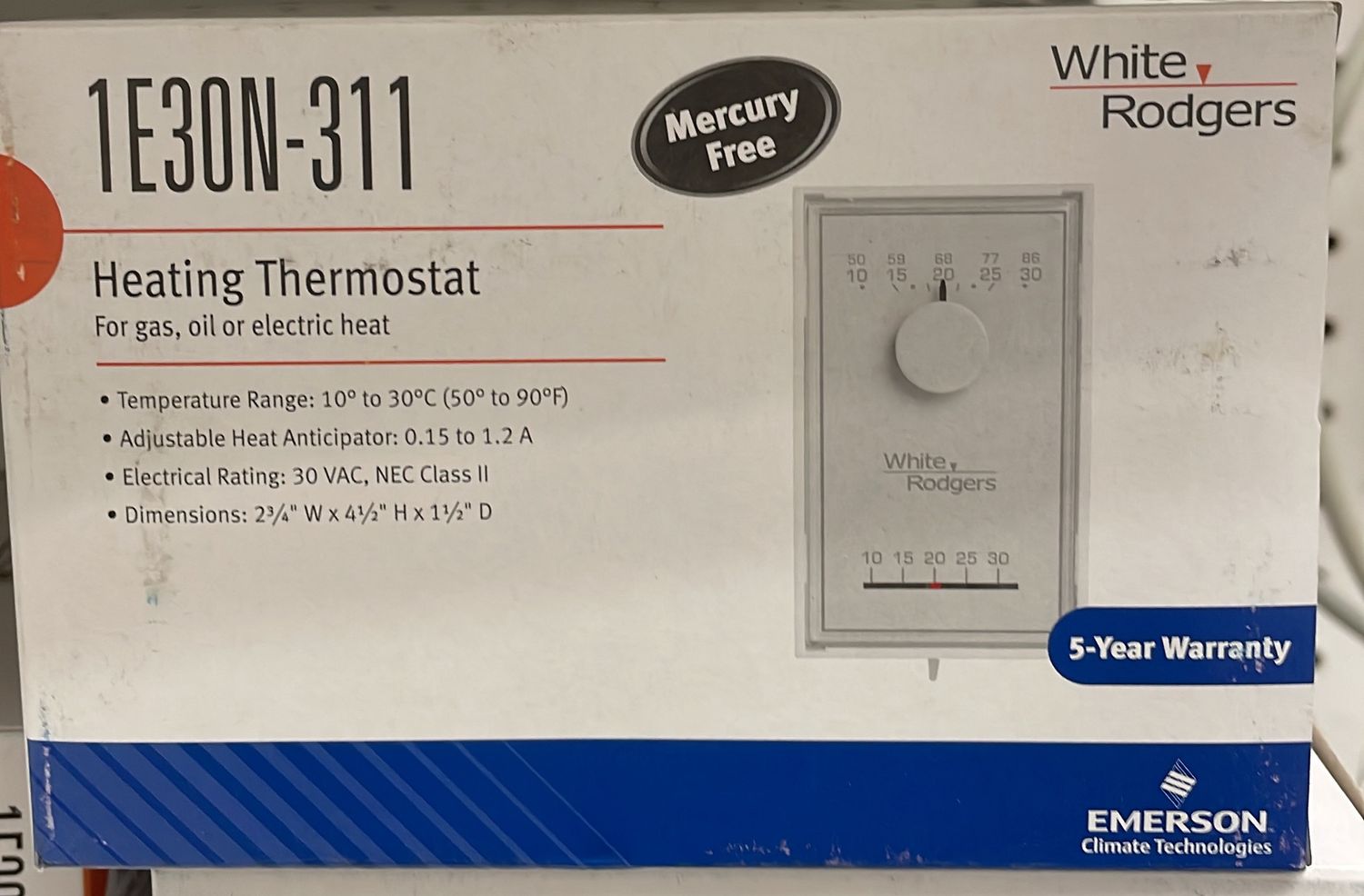 THERMOSTAT MILLI VOLT 1E30N311