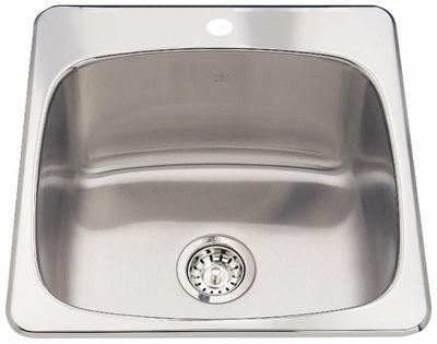 KINDRED LAUNDRY SINK 20X20X10 1HOLE