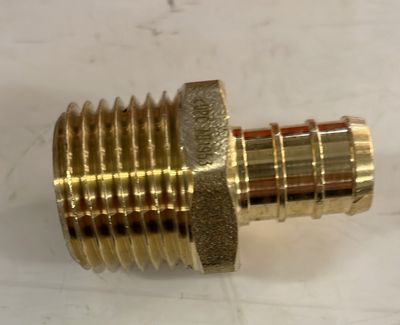 PEX CRIMP 1/2 x MIP ADAPTER