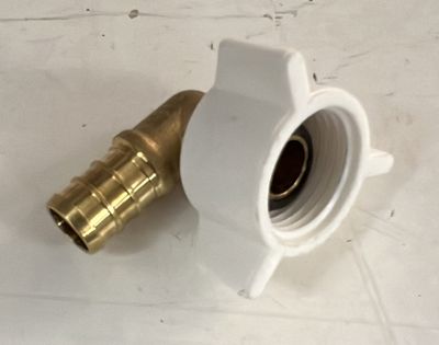 "PEX CRIMP 1/2 FEMALE SWIVEL X 90 ELBOW, BAGS OF 50"