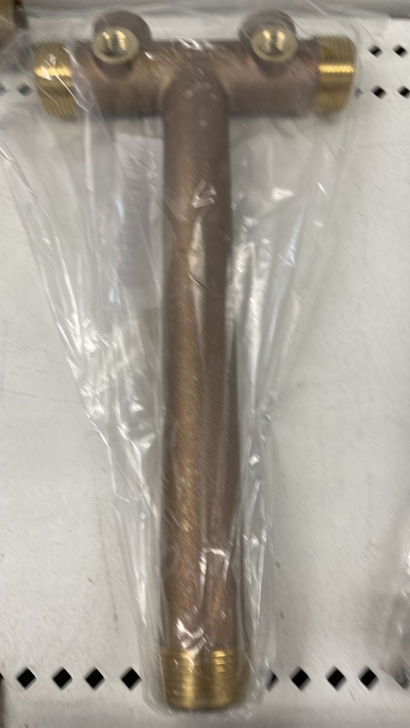 BRASS TANK TEE 1"NPT " X 11