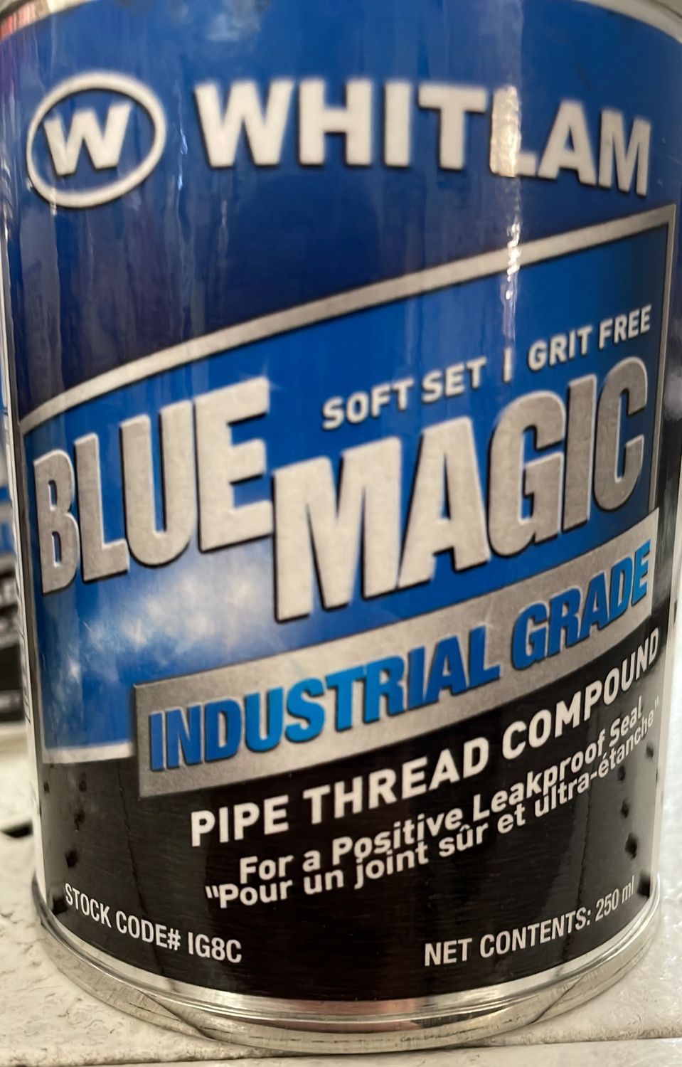 PIPE THREAD BLUE MAGIC 1/2 PT
