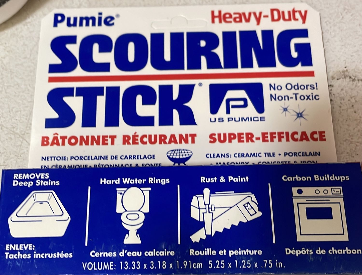 CLEANER PUMICE STICK