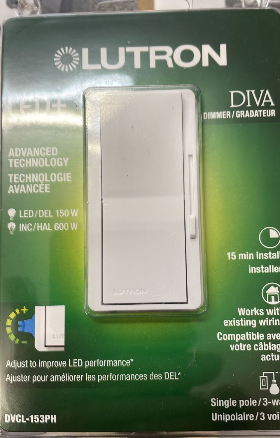 DVCL-153P DIMMER SWITCH
