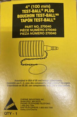 "270040 CHERNE 4"" TEST BALL"