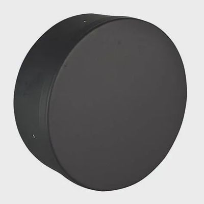 "BLACKMATTE CLEANOUT CAP 6"", NO CRIMP"