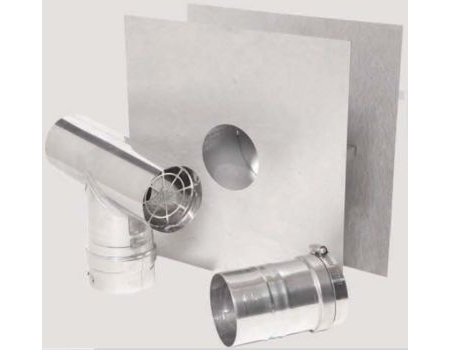 Lennox C5VENT3KD, Horizontal Vent Kit - Downslope, 3 Inch, For LS25-30A; LS25-45A Unit Heaters