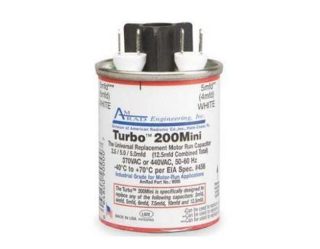 RUN CAPACITOR 2.5MFD-7.5MFD MULTI TURBO