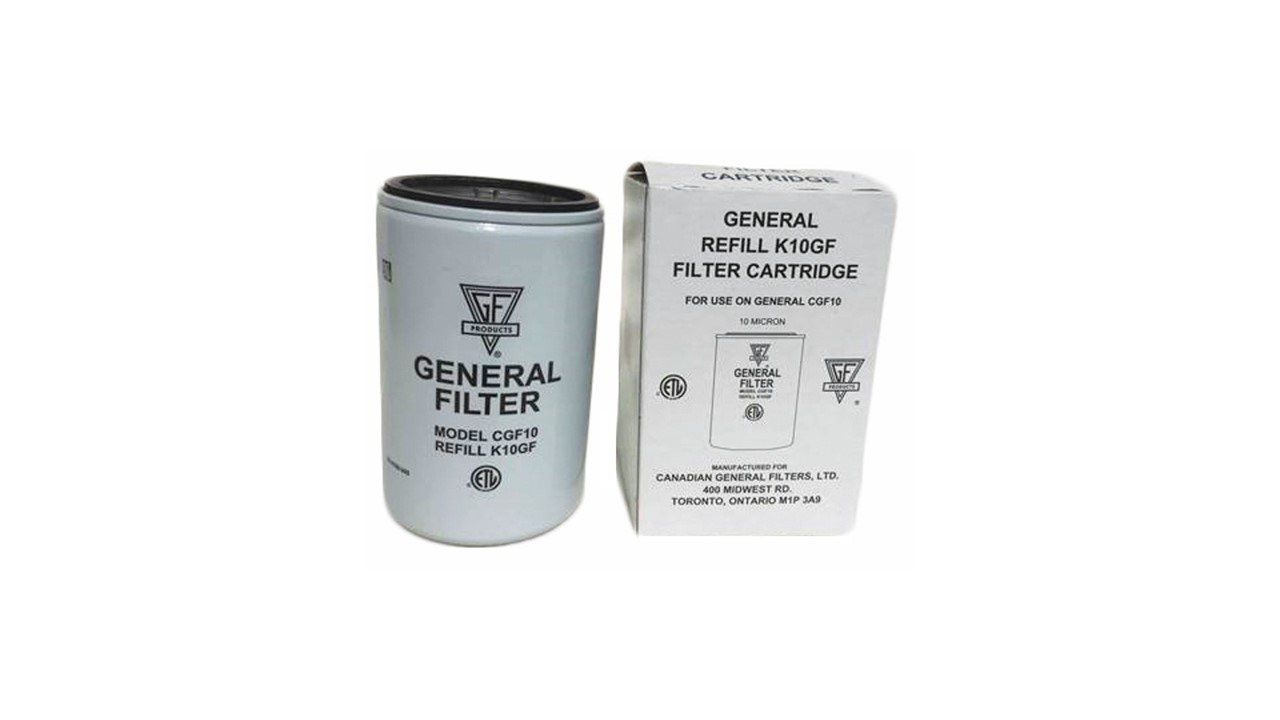 "OIL FILTER K10GF COMPL GENERAL, CGF10"