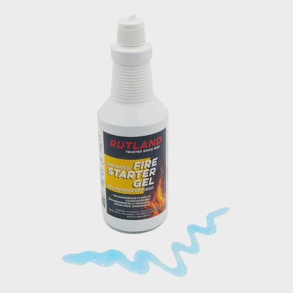 "ONE MATCH GELLED FIRE STARTER 16 FL OZ, RUTLAND"