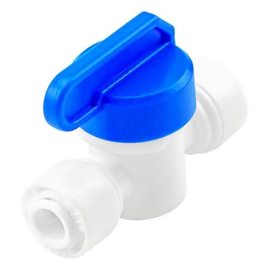 REVERSE OSMOSIS SHUTOFF VALVE, 1/4""PP VALVE