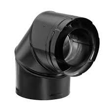 DURAVENT DV PRO 4X6 90 ELBOW BLACK