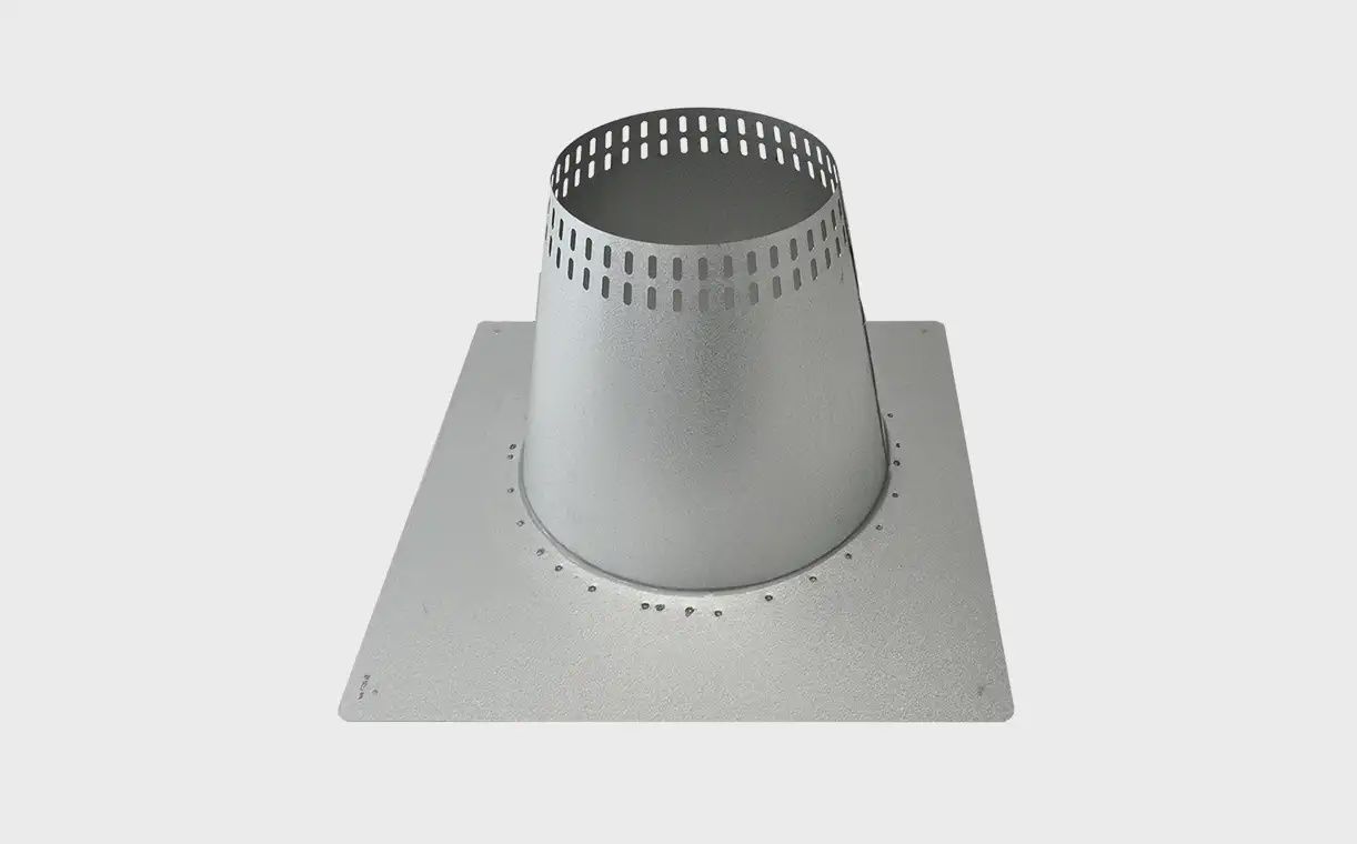 "VENTIS 6"" FLASHING METAL ROOF 0/12-6/12"