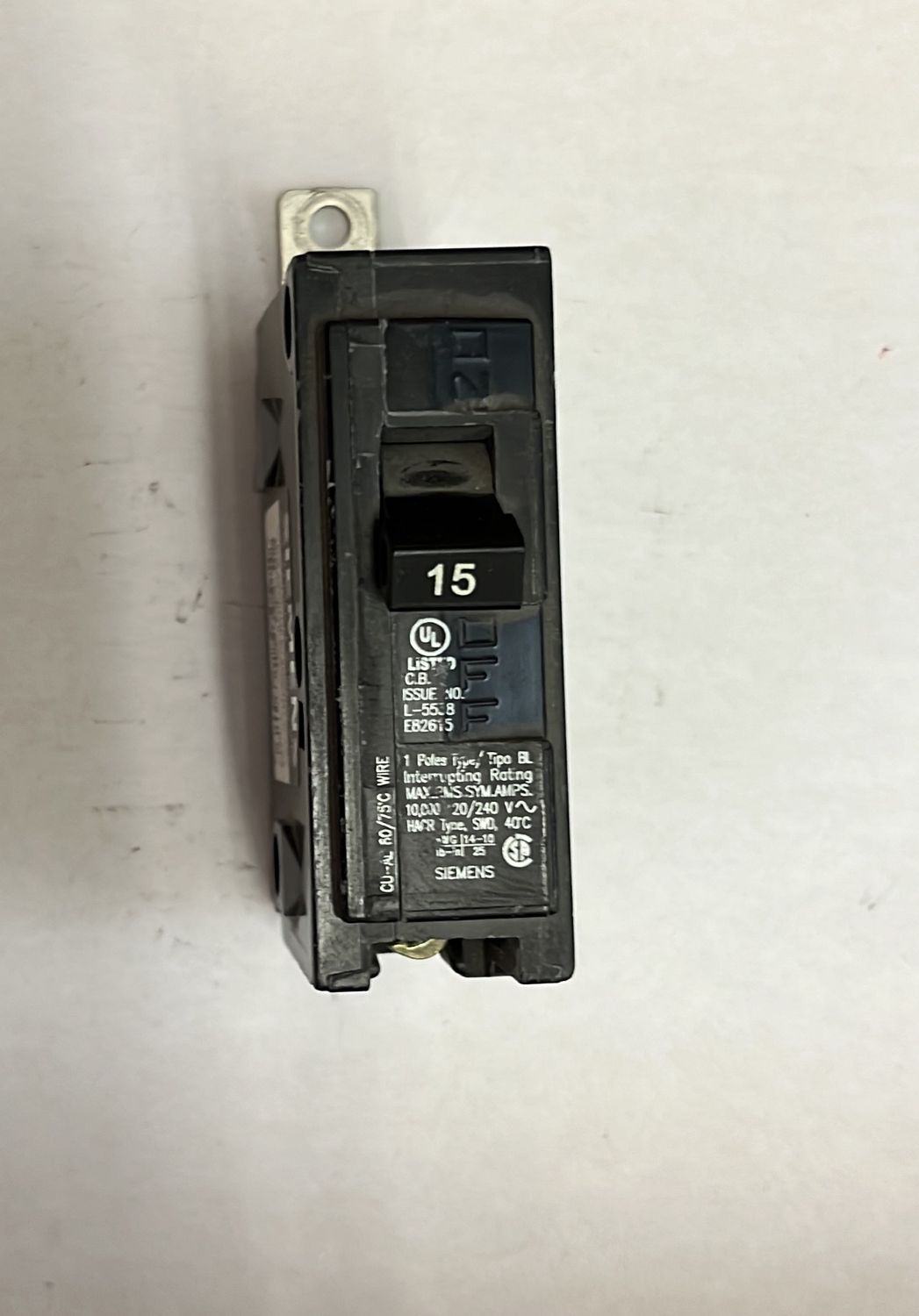 BREAKER COMMAND BQ 1P 15A