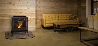 QUADRAFIRE TREKKER PELLET PORCELAIN MAHOGANY