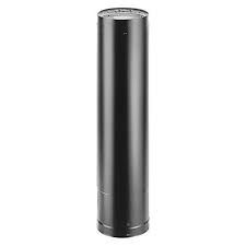 "DURAVENT DV PRO 4X6 6"" BLACK CHIMNEY"
