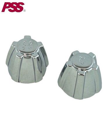 CRANE HANDLE RIBBED SM COLD/HOT