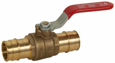PEX CRIMP LEVER BALL VALVE 3/4" PEX X PEX