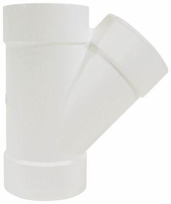 PVC SEWER WYE 6