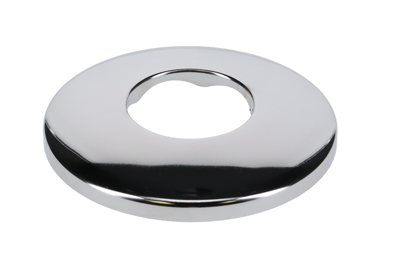 PLASTIC FLANGE FOR 2 IPS PIPE CHROME