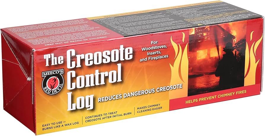 CREOSOTE DESTROYING FIRELOG, SINGLE PACK