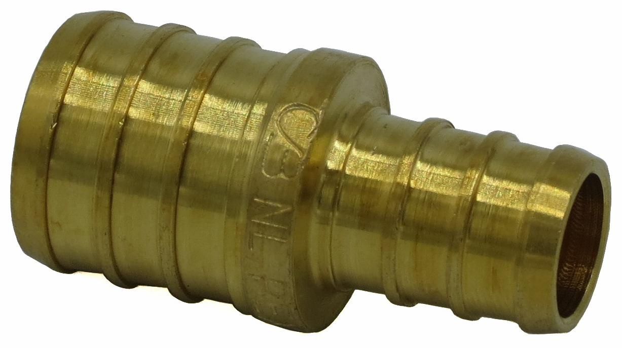 PEX CRIMP ED COUPLING 1 X 3/4