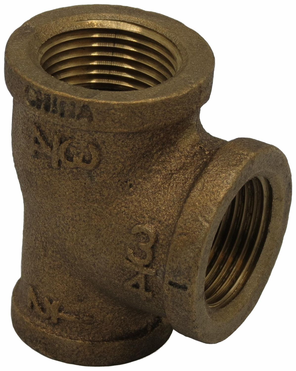 "BRASS RED TEE 1 X 1/2, REDUCING"