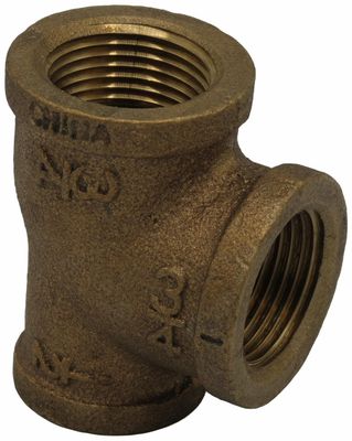 "BRASS RED TEE 1 X 1/2, REDUCING"