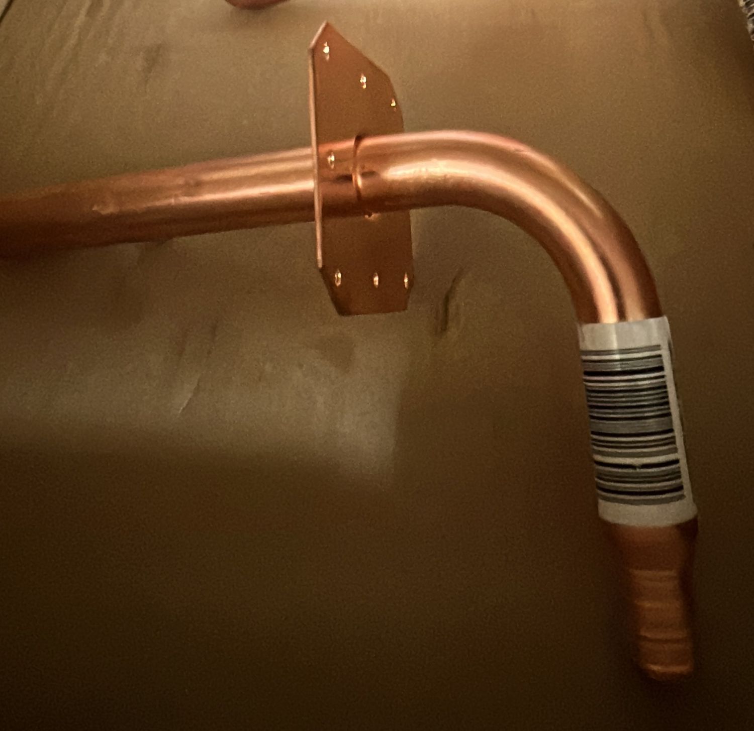 PEX CRIMP MANIFOLD 1/2 X 8