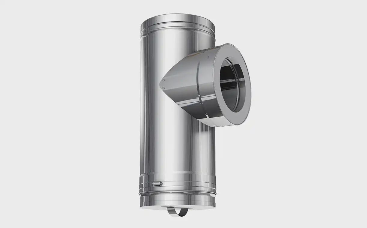 "VENTIS 6"" CHIMNEY TEE WITH CAP"