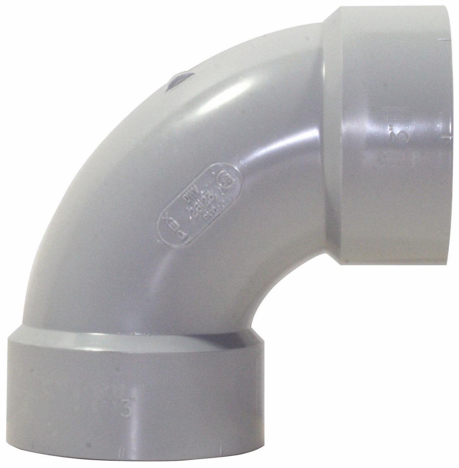 "SYSTEM 15 90 ELBOW 112"" DWV PVC"