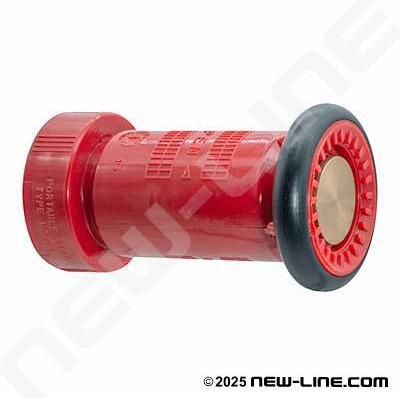 1 1/2"" ULC RED POLYCARB FOG NOZZLE
