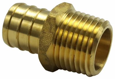 "PEX CRIMP 1"" X MIP ADAPTER"