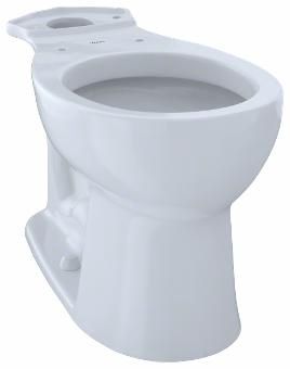 "ENTRADA ROUND FRONT COMFORT HEIGHT BOWL, WHITE"