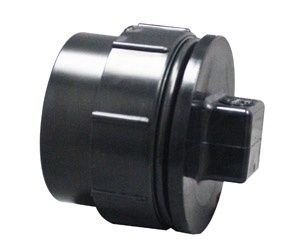 2" ABS FITTING C/O W/PLUG