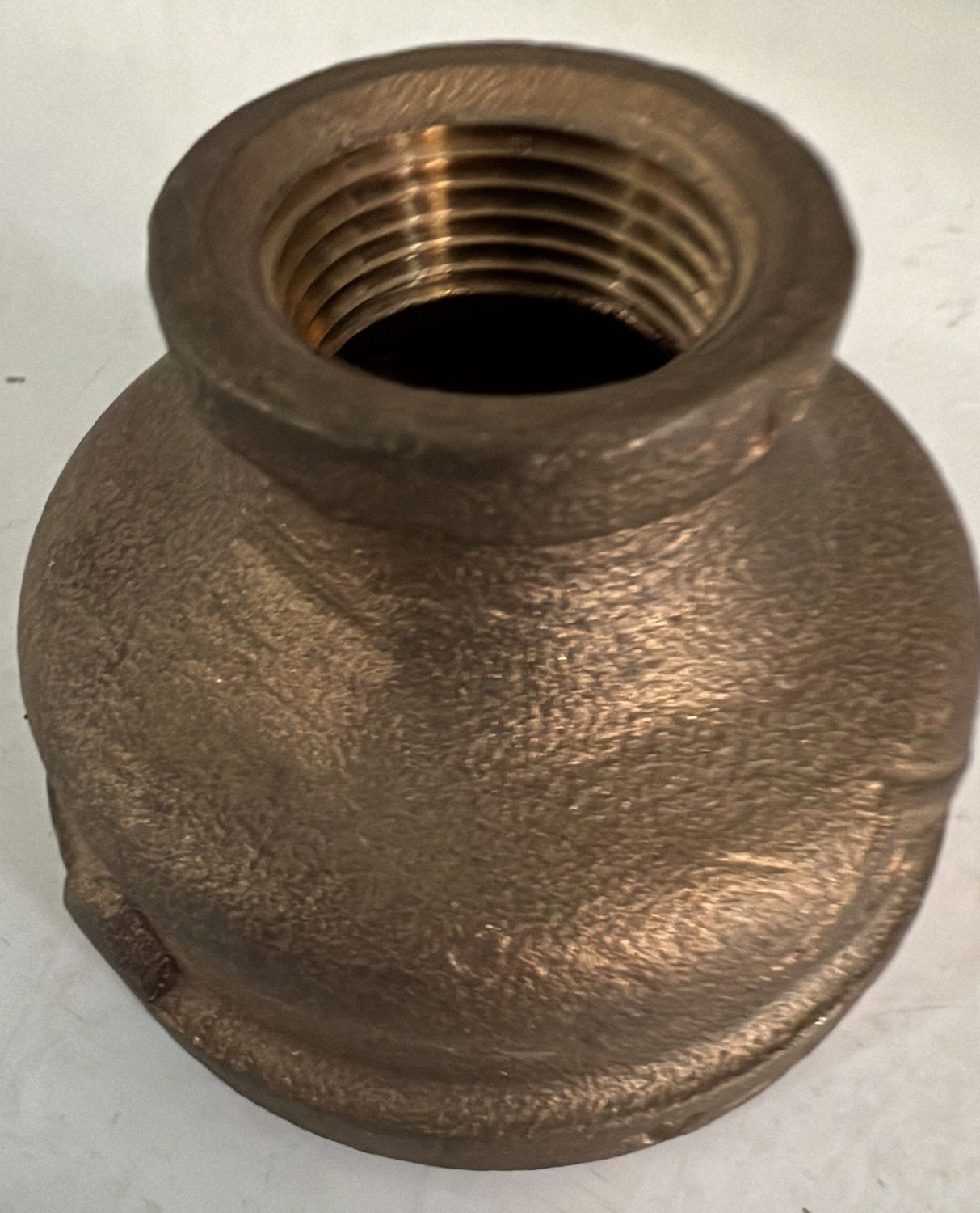 BRASS RED COUPLER 2 X 3/4, REDUCING
