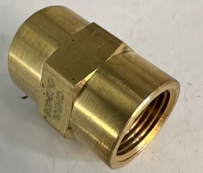 BRASS COUPLING 3/8