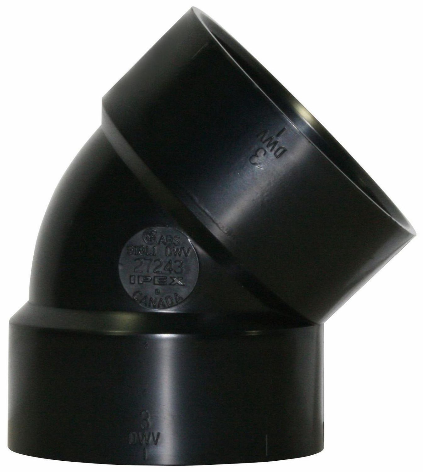 ABS HXH 45 ELBOW 6