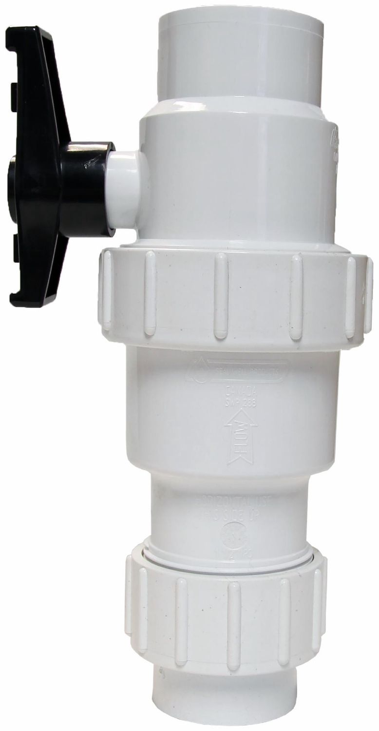 SWING CHECK VALVE 1 PVC