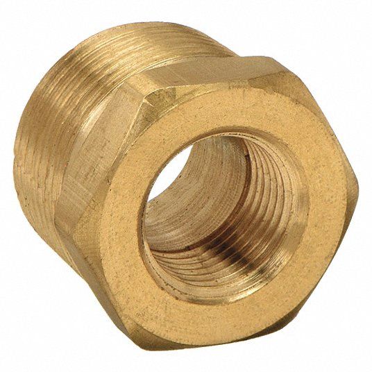BRASS HEX BUSH 11/2X11/4