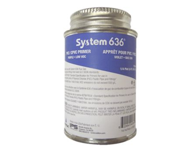 Ipex 196042, System 636 PVC/CPVC Purple Primer, 473mL (1 Pint) Can
